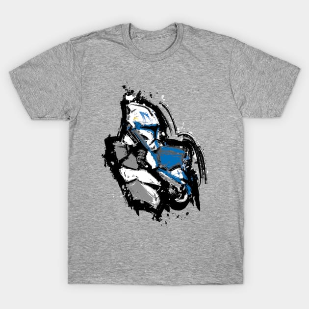 Captain Rex Speed-Paint - Heather T-Shirt by philroy